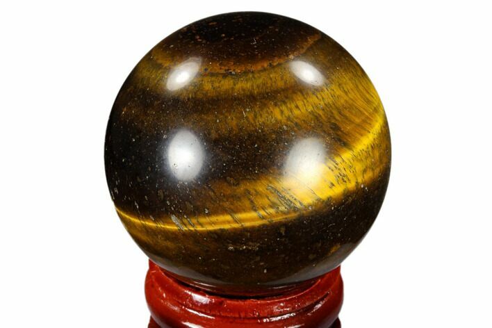 Polished Tiger's Eye Sphere - South Africa #116062